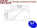 GVTech DKC800AC-2- комплект привода для откатных ворот вес до 800 кг проем до 12 м, магнитные концевики